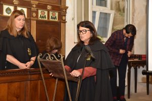 Intervenção durante a sessão solene na Igreja da Misericórdia.